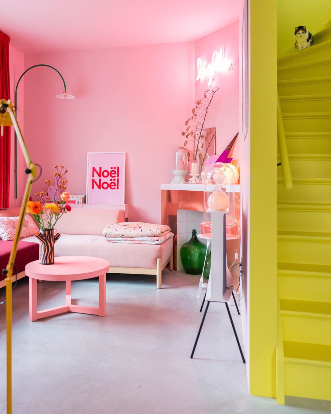 設計師說，10種與粉紅色裝飾完美搭配的顏色